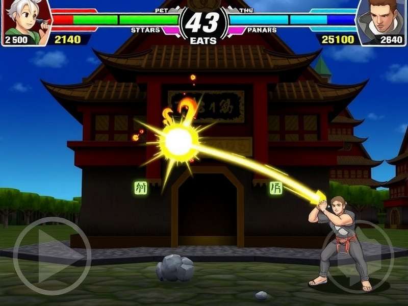Dynamo Mighty Warriors Gameplay Screenshot